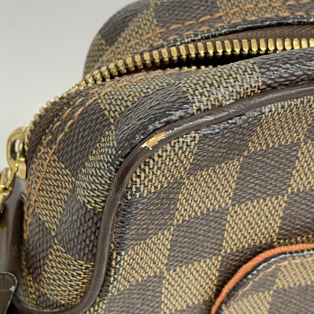 Louis Vuitton Shoulder Bag Damier Olaf PM N41442 Ebene Ladies - Picture 7 of 12